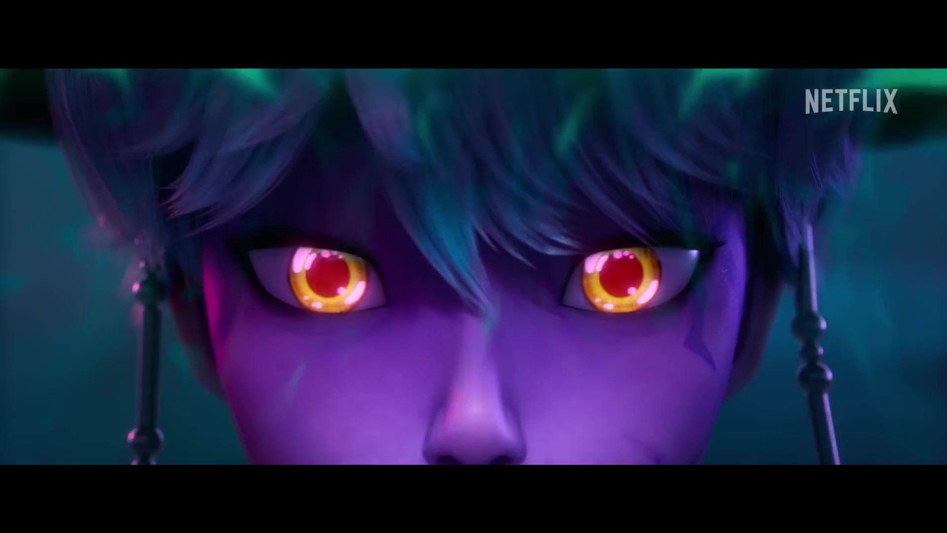 Baby demon eyes appear